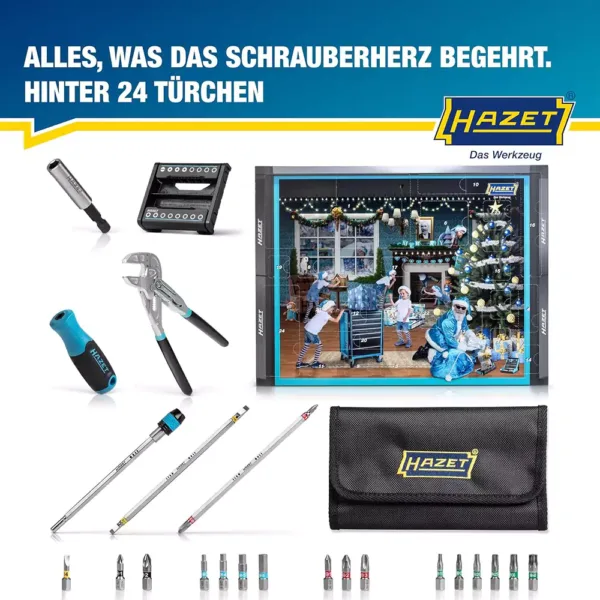adventes kalendars hazet 24 gab premium tool set1 6725fdfded17a