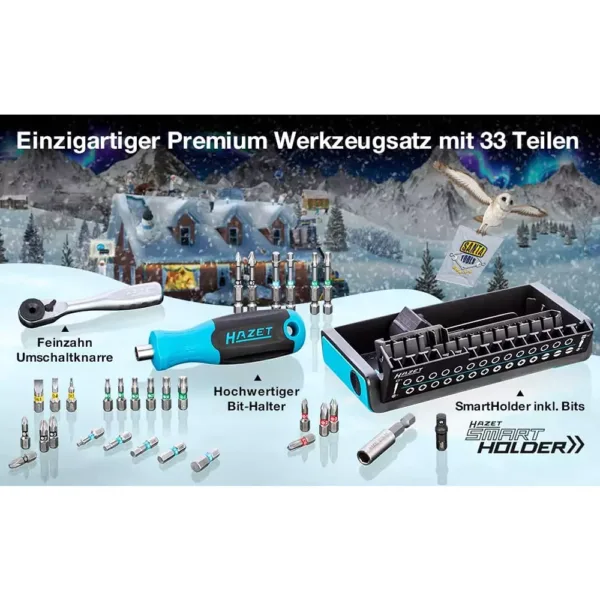adventes kalendars hazet 33 gab premium tool set1 67260018eac0e