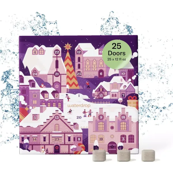 adventes kalendars waterdrop taste for water bez cukura dzerienu kubini 6725f0de3cb72