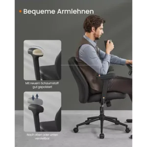 biroja kresls songmics obg035b01 melna maksliga ada4 67254eedc1ca0