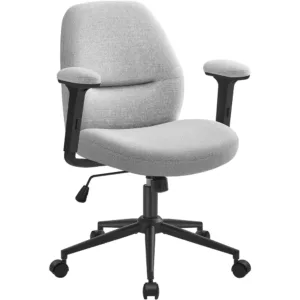 Biroja krēsls SONGMICS OBG035G01 Pelēks audums