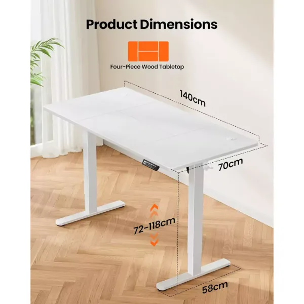 ergear egesd87w elektriski regulejams datorgalds rakstamgalds 140 x 70 x 72 118 cm g x p x a balts4 672a9d0df31f2