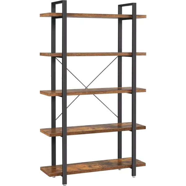 gramatplaukts vasagle lls55bx 5 plaukti 335d x 105p x 1775a cm 673bb3eec94f3