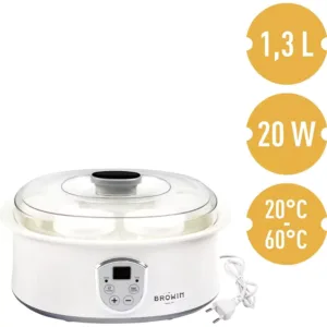jogurta gatavot ujs browin 801015 ar termostatu 13 l 20 w3 6744512f7230e