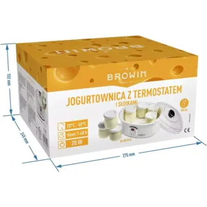 jogurta gatavot ujs browin 801015 ar termostatu 13 l 20 w5 67445131322f1