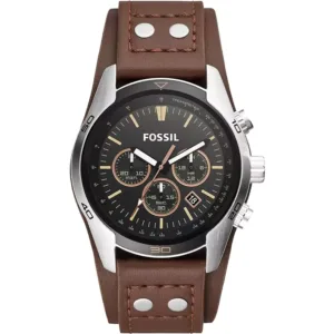 Vīriešu pulkstenis Fossil Coachman CH2891 44 mm brūns