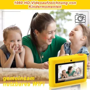 bernu digitala kamera fine life pro c5 48 mp 32 gb sd bsi cmos 3 inch touch screen dzeltena2 67698b05753f4