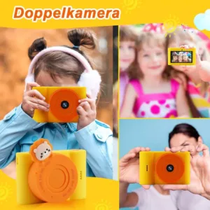 bernu digitala kamera fine life pro c5 48 mp 32 gb sd bsi cmos 3 inch touch screen dzeltena3 67698b057ac48