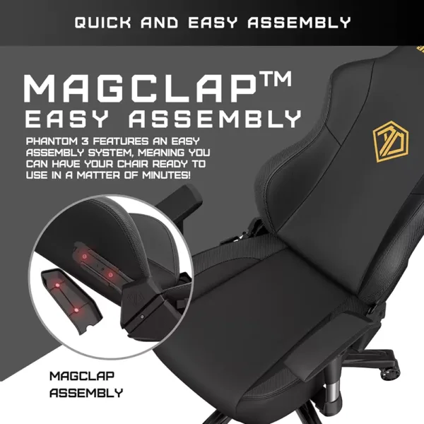 ergonomisks spelu datorkresls andaseat phantom 3 melns3 675222b73142c
