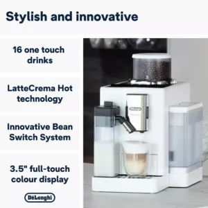 kafijas automats delonghi rivelia exam44055w lattecrema balts1 676c720d0b7e8