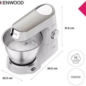 virtuves kombains kenwood titanium chef baker kvc65001wh 1200 w 5 l3 6757646658d44