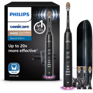 Elektriskā zobu birste Philips Sonicare DiamondClean Smart 9400 HX9918/89 Melna