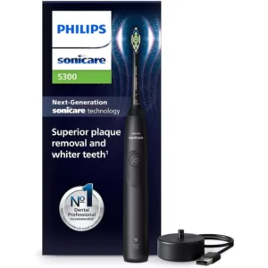 Elektriskā zobu birste Philips Sonicare 5300 HX7101/01 Melna
