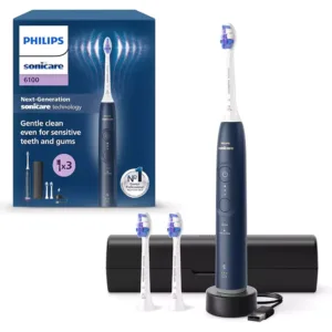 Elektriskā zobu birste Philips Sonicare HX7403/01 6100 Navy Blue