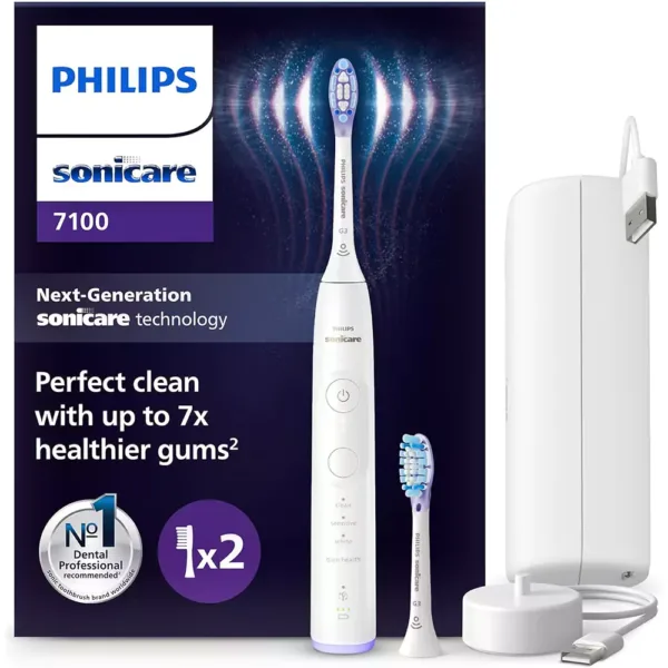 elektriska zobu birste philips sonicare series 7100 hx7420 02 next generation balta 678d3fbf69339