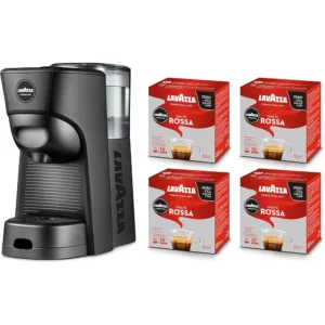 Kapsulu kafijas automāts Lavazza A Modo Mio Tiny Eco + 64 quality Rossa kapsulas 1450 W 0.6 Litres