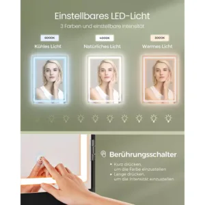 kosmetikas galds ar led apgaismojumu vasagle rdt123b01 melns1 678d2a9ad9acb