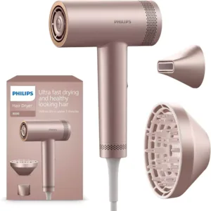 Matu fēns Philips Series 8000 BHD837/10 ThermoShield Advanced, Ionic 1400 W Rose Champagne