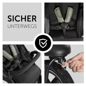 sporta skriesanas rati hauck runner 2 lidz 22 kg mickey mouse olive4 6778423c87261