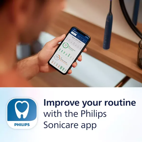 elektriskas zobu birstes philips sonicare series 7100 hx7429 01 next generation balta un melna4 679e6d52a4081