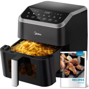 Karstā gaisa friteris MIDEA MAD55F8APK Hot Air Fryer, 5 L 1600 W