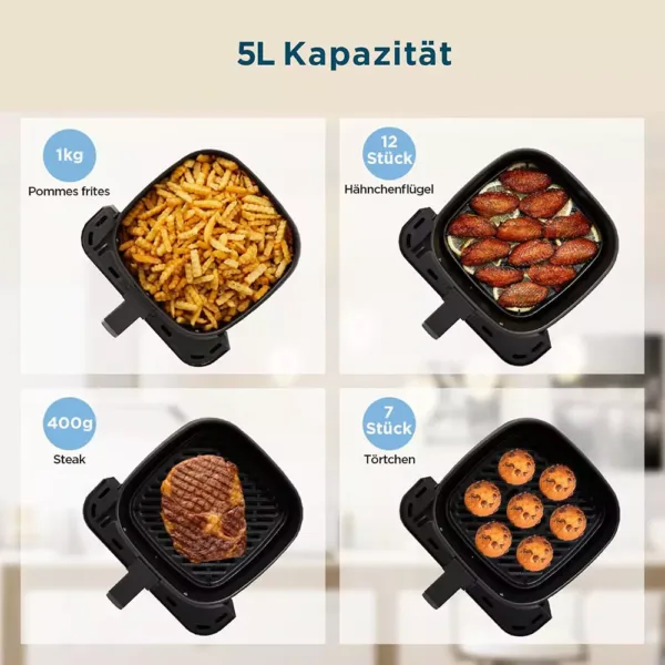 karsta gaisa friteris midea mad55f8apk hot air fryer 5 l 1600 w7 67b4e1a594c3b