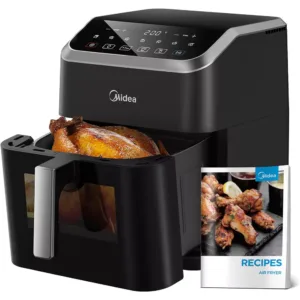 Karstā gaisa friteris MIDEA MAD70F9APK Hot Air Fryer, 7 L 1800 W