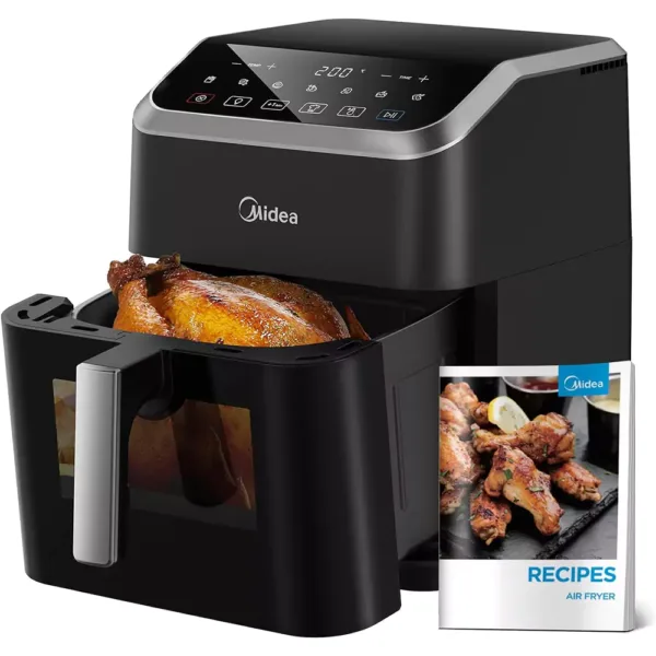 karsta gaisa friteris midea mad70f9apk hot air fryer 7 l 1800 w 67b4e3a819b4d