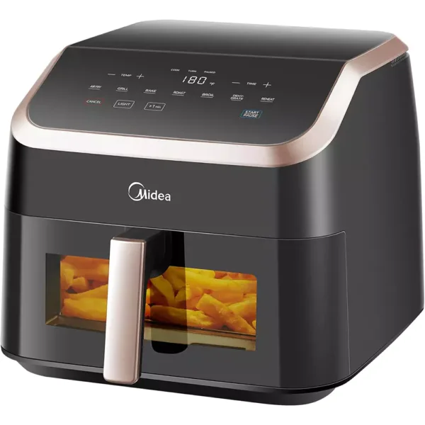 karsta gaisa friteris midea mad85f9bpk hot air fryer 9 l 2200 w 67b4e580c9a58