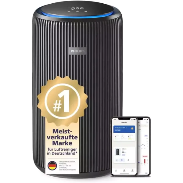 gaisa attiritajs philips air purifier series 4200 ac422111 cadr 600 m3h lidz 156 m2 67cde2e4b9ca7