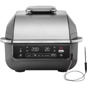 Iekštelpu grils, karstā gaisa friteris Ninja EG351EU 5.7 L, 1760 W, 260 grādi