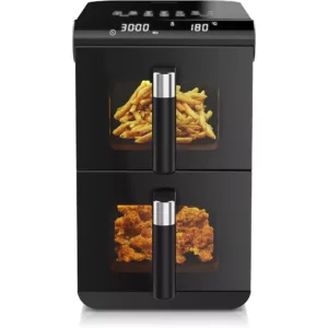 Karstā gaisa friteris Arendo 307484 XXL Dual Zone Hot Air Fryer 11.4 L 1700 W
