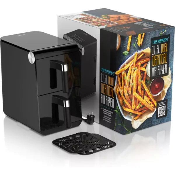 karsta gaisa friteris arendo 307484 xxl dual zone hot air fryer 114 l 1700 w6 67dfd94a5b821