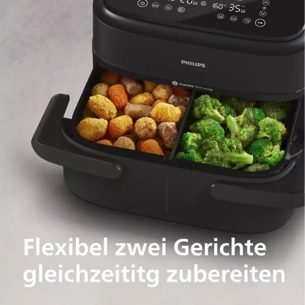 karsta gaisa friteris philips na154 00 airfryer 1000 series flexible basket 71 l 2450 w2 67e5ca03e3af0