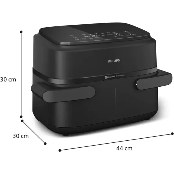 karsta gaisa friteris philips na154 00 airfryer 1000 series flexible basket 71 l 2450 w4 67e5ca079b70a