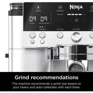 ninja luxe premier es601eu 3 in 1 kafijas automats ar dzirnavinam un putotaju prieks latte cappuccino cold brew espresso3 67d042857930b