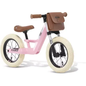 Balansa līdzsvara ritenis Berg Biky Retro 12 collas pumpējamas riepas, Magnēzija rāmis, Rozā