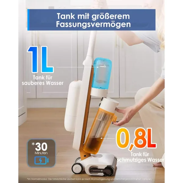 bezvadu puteklu sucejs tineco ifloor y2 wet dry 252 v 30 min3 67f181ed3dde7