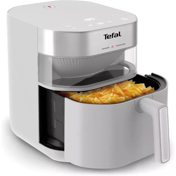karsta gaisa friteris tefal easy fry infrared ey831ge0 hot air fryer 7 l 1500 w lidz 240 c cloud grey 67f41da4d73b5