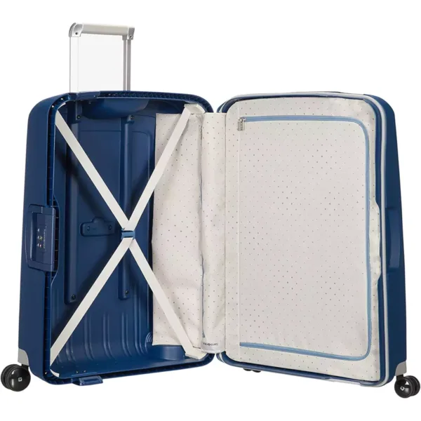 koferis samsonite scure spinner m 69 79 l tumsi zils4 67f159e560aa7