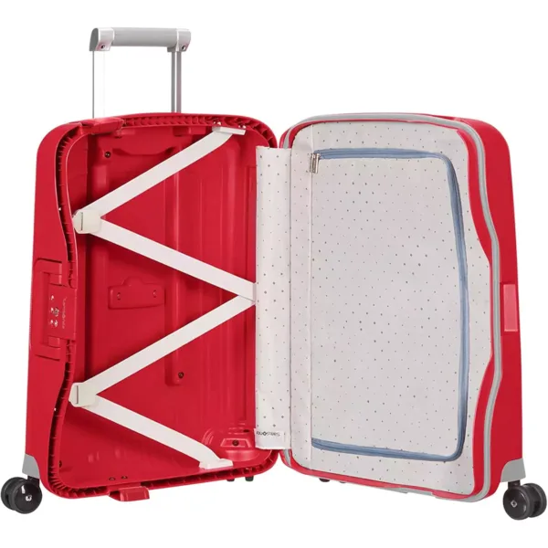 koferis samsonite scure spinner s 55 34 l carmine red2 67f15ef874bfc