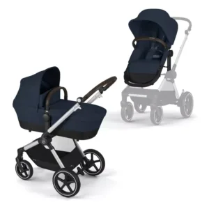 Pastaigu bērnu rati CYBEX Gold EOS Lux 2-in-1 no dzimšanas līdz 22 kg Ocean Blue