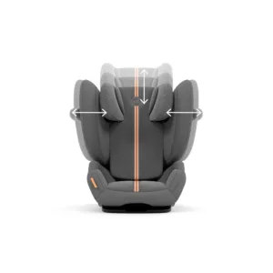 Autokreslins CYBEX Gold Solution G i Fix Plus 3 – 12 gadi 100 – 150 cm Max. 50 kg ISOFIX Lava Grey3