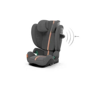 Autokreslins CYBEX Gold Solution G i Fix Plus 3 – 12 gadi 100 – 150 cm Max. 50 kg ISOFIX Lava Grey4