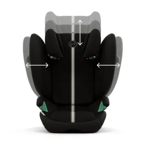 Autokreslins CYBEX Gold Solution G2 Plus 3 – 12 gadi 100 – 150 cm Max. 50 kg ISOFIX Moon Black2