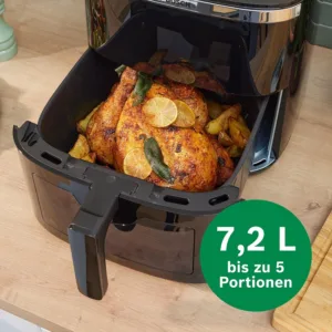 Karsta gaisa friteris Bosch Series 6 Hot Air Fryer MAF671B0 7.2 L 1800 W2