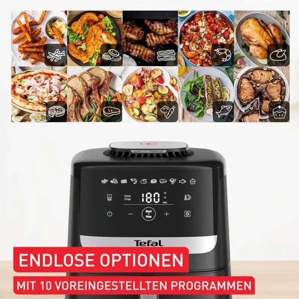 Karsta gaisa friteris Tefal Easy Fry Silence EY5528E0 Hot Air Fryer 5 L 1670 W3