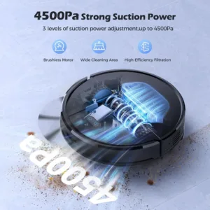 Robots puteklu sucejs ar mazgasanu Lubluelu SL68 4500Pa 150min 14V 54dB3
