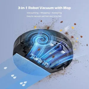 Robots puteklu sucejs ar mazgasanu Lubluelu SL68 4500Pa 150min 14V 54dB5