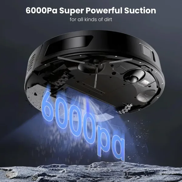 Robots puteklu sucejs ar mazgasanu Proscenic Q8 6000Pa 200min 28V 60dB1